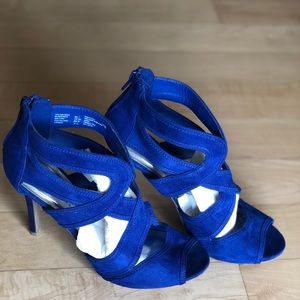 Royal Blue Heels
